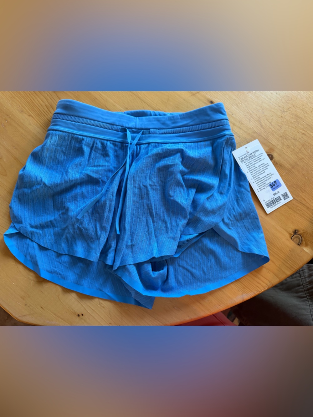 Women’s  lululemon size 4 Fast and Free running shorts